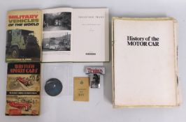 The History of the Motor Car magazines, motoring b