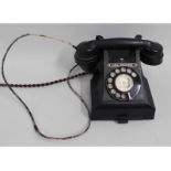 A GPO 164 bakelite telephone 312 554/A