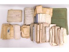 A quantity of approx. 85 Cornish indentures includ