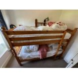 Ploughman's Cottage: A child's pine bunk bed set