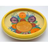 A large Clarice Cliff Bizarre 'Gay Day' bowl, 11in diameter