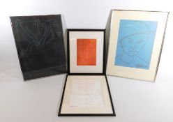 Four Richard O'Reilly sketches dating from 1980, l