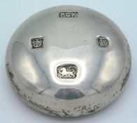 A 1998 Birmingham silver paperweight by Philip Kyd