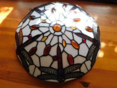 Gardener's Cottage: A Tiffany style glass ceiling
