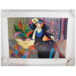 A collection of nine prints: Isaac Maimon serigrap