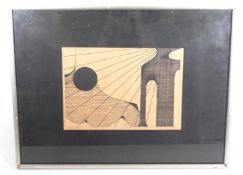 Oreste Amato (Italian), limited edition signed print, dated 1968, image size 13.5in x 9.5in