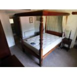 Ploughman's Cottage: A mahogany four poster double