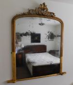 Tremaine Manor House: A large 19thC. gilt framed o