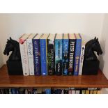 Dairymaid's Cottage: A pair of horse bookends, 9.5