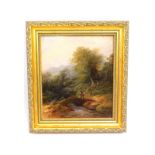 A small 19thC. oil on copper panel by 'Beattie of