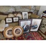Tremaine Manor House: A quantity of mixed framed p