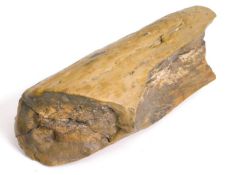 A fossilised, petrified log, 13.25in long x approx