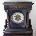 Tremaine Manor House: A Victorian slate clock with