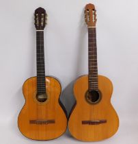 Two Spanish acoustic guitars, a Torre & a BM Espan