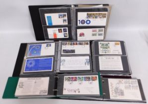 Five first day cover albums dating from 1967-2002,