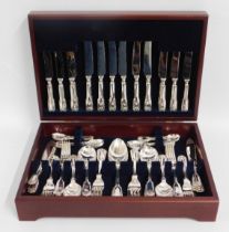 A Roberts & Dore silver plated canteen of cutlery