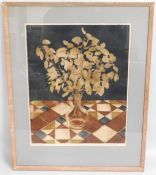 Richard Bawden limited edition etching titled 'Hon