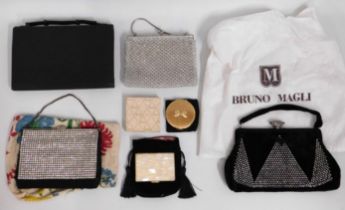 A quantity of ladies vintage evening bags & purses