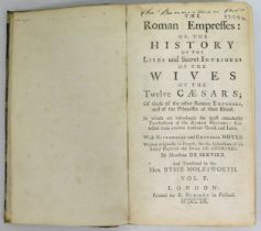 Book: 1752 edition of The Roman Empresses: the His