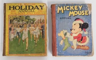 Book: 1921 Holiday Annual for girls & boys twinned