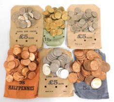 A quantity of uncirculated mixed UK coinage