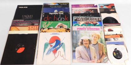 A quantity of twenty vinyl LP's including ELO, Eag