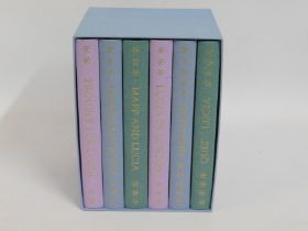 Book: A case of six Folio Society books - The Mapp