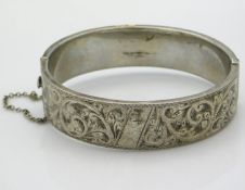 A 1936 Birmingham silver bangle by Henry Griffith