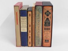 Book: Six Folio Society books of Italian interest