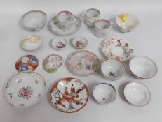 A quantity of mixed English & Chinese porcelain, s