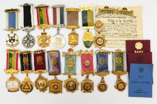 A collection of c.1970's Masonic medals & related