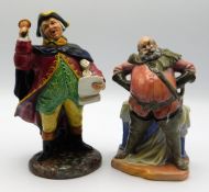 Two Royal Doulton figurines, The Town Crier HN2119