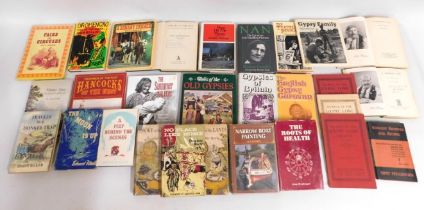 Thirty books mostly relating to Romany life includ