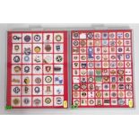 A quantity of 110 football club badges including L