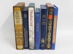 Book: Seven Folio Society books of naval & seafari