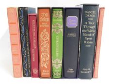 Book: Eight Folio Society books of British histori