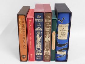 Book: Six Folio Society books of middle east inter