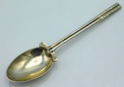 A 1920 London silver golf related teaspoon by Josi