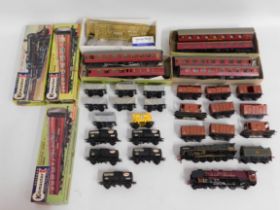 A quantity of toy 00 gauge style trains with Roseb
