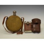 First World War Officer's 'The Orilux' torch and flask