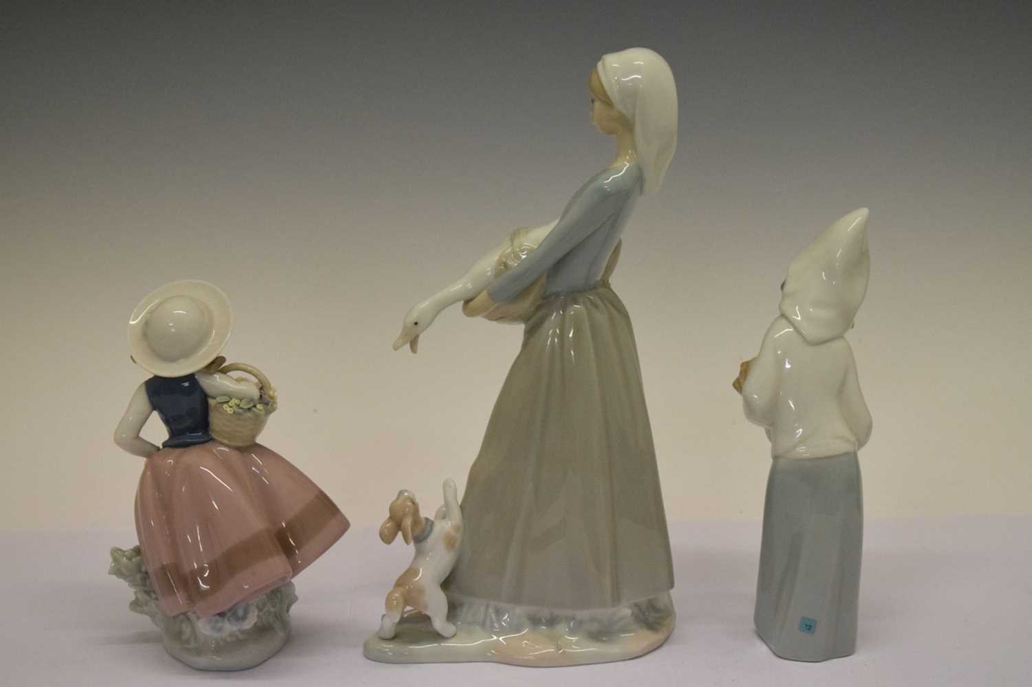 Two Lladro figures and a Nao figure - Image 3 of 5