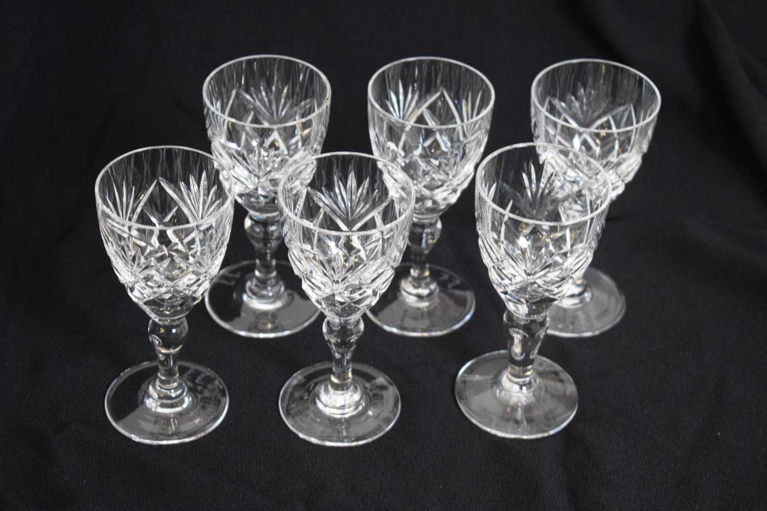 Quantity of Royal Brierley crystal glasses - Image 6 of 20