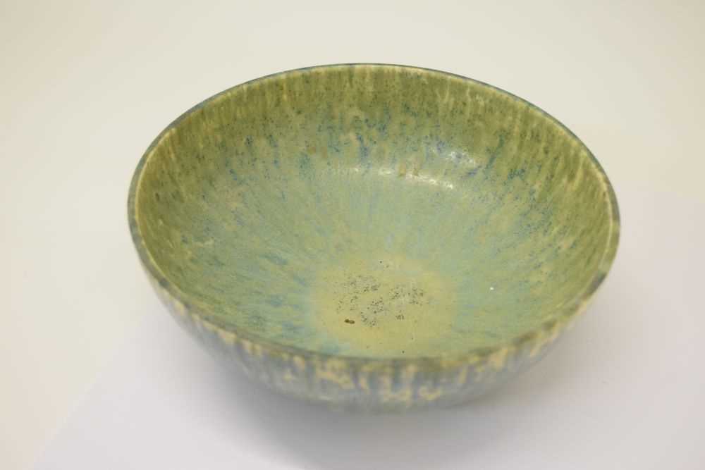 Ruskin Pottery - Crystaline glaze trial bowl - Image 2 of 8