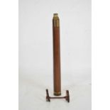 Crichton of London 'Imperial' single draw telescope