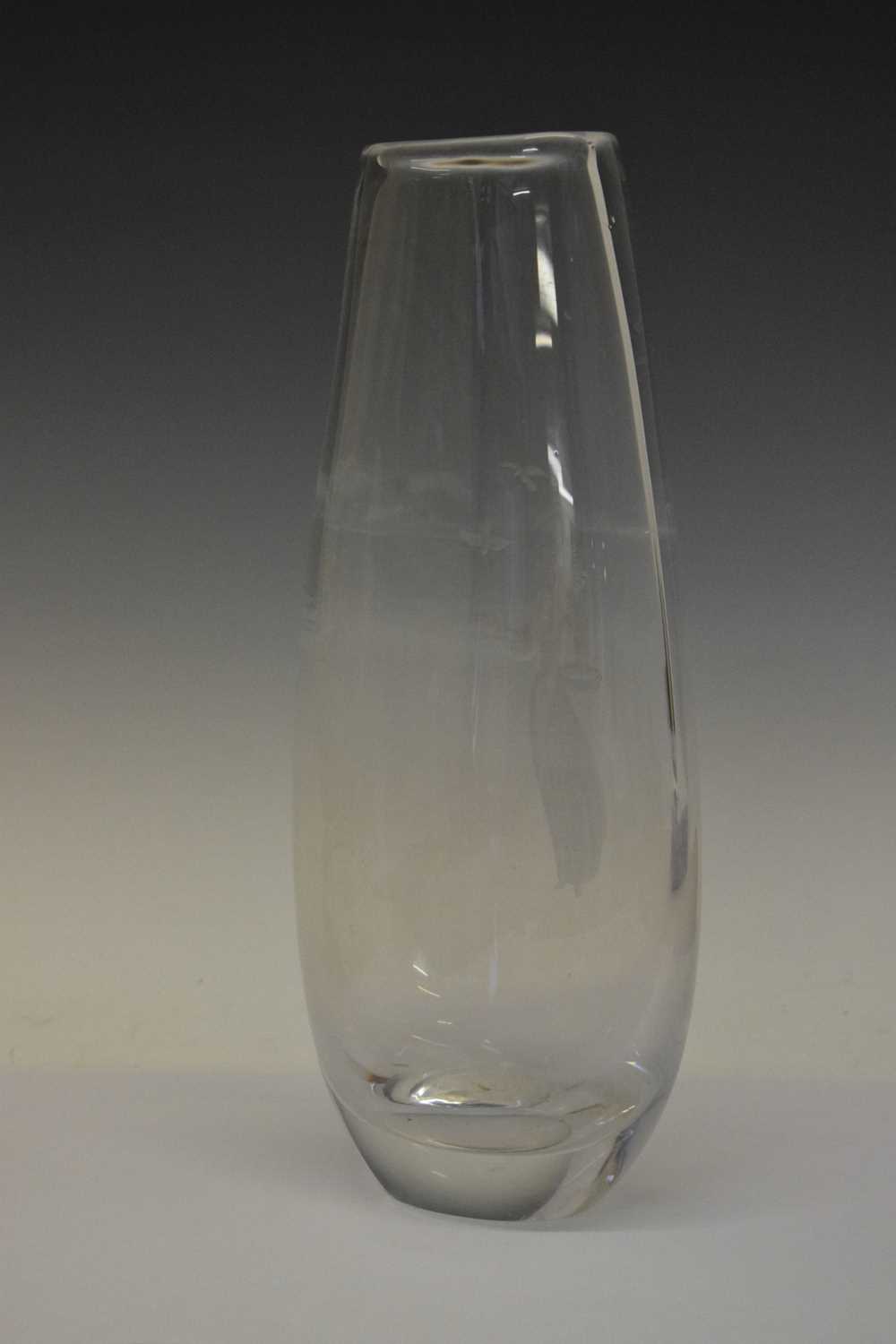 Mid 20th Century glass vase by Kosta, Sweden, - Image 2 of 8