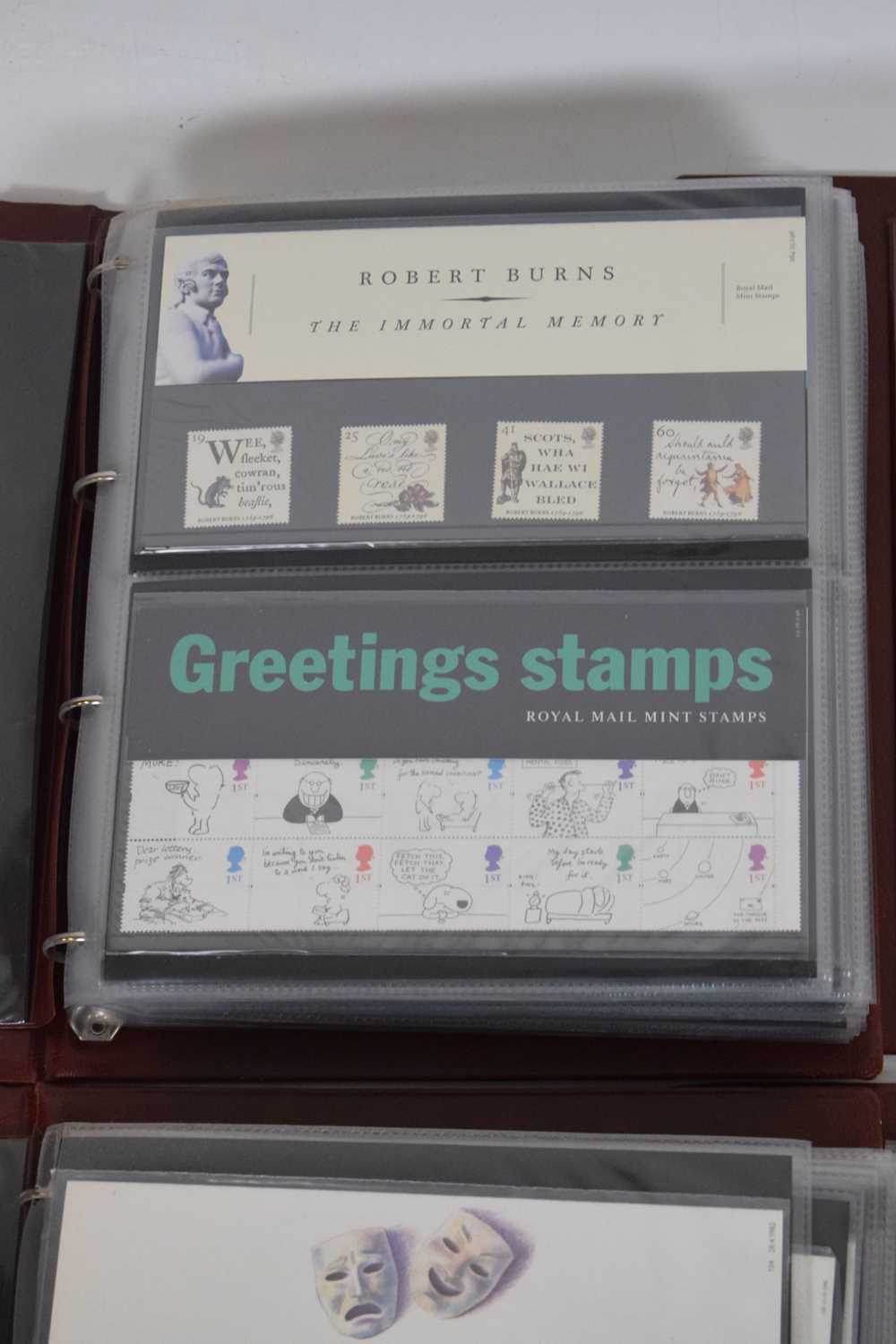 Collection of GB postage stamp presentation packs in ten Royal Mail albums - Image 7 of 21