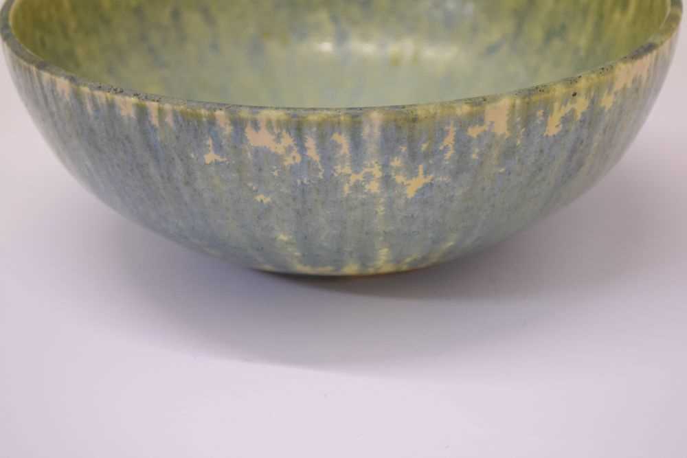 Ruskin Pottery - Crystaline glaze trial bowl - Image 4 of 8
