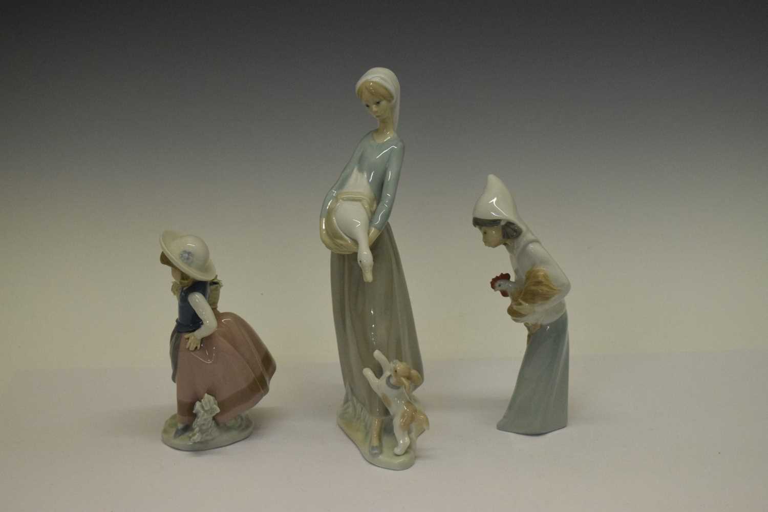 Two Lladro figures and a Nao figure - Image 4 of 5