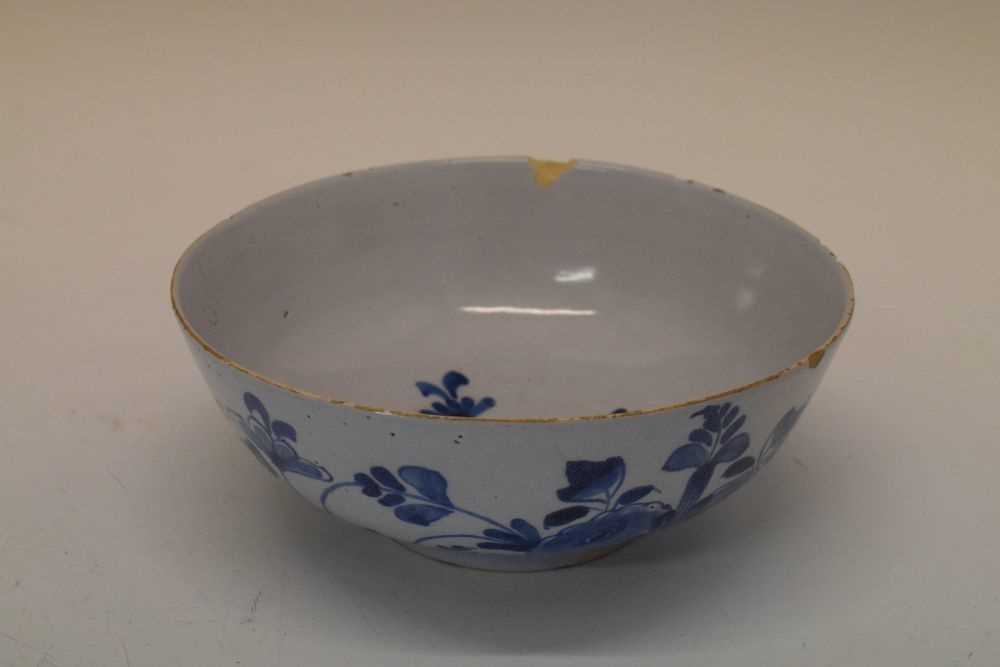 18th Century English Delftware bowl, - Image 3 of 9