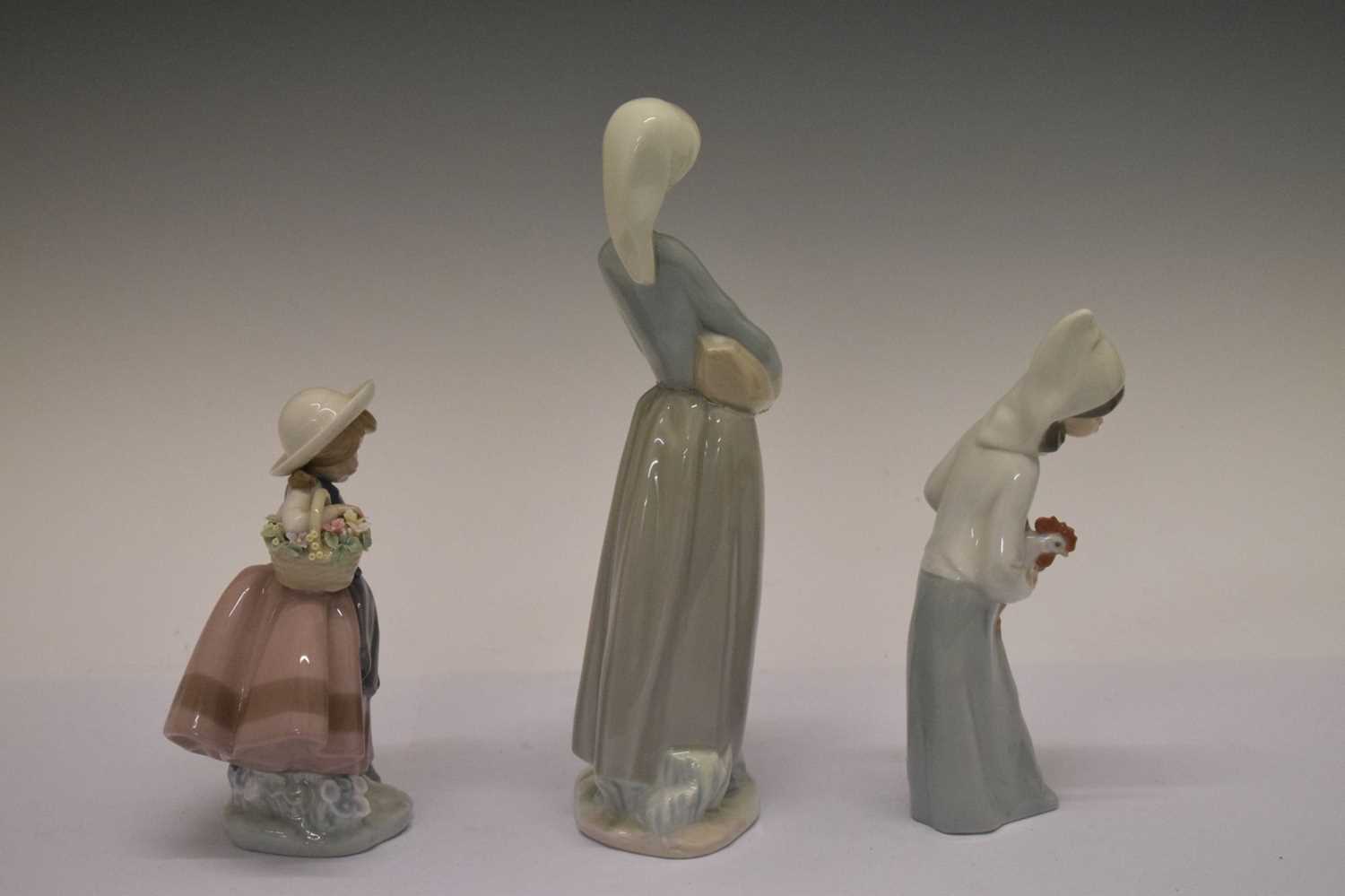 Two Lladro figures and a Nao figure - Image 2 of 5